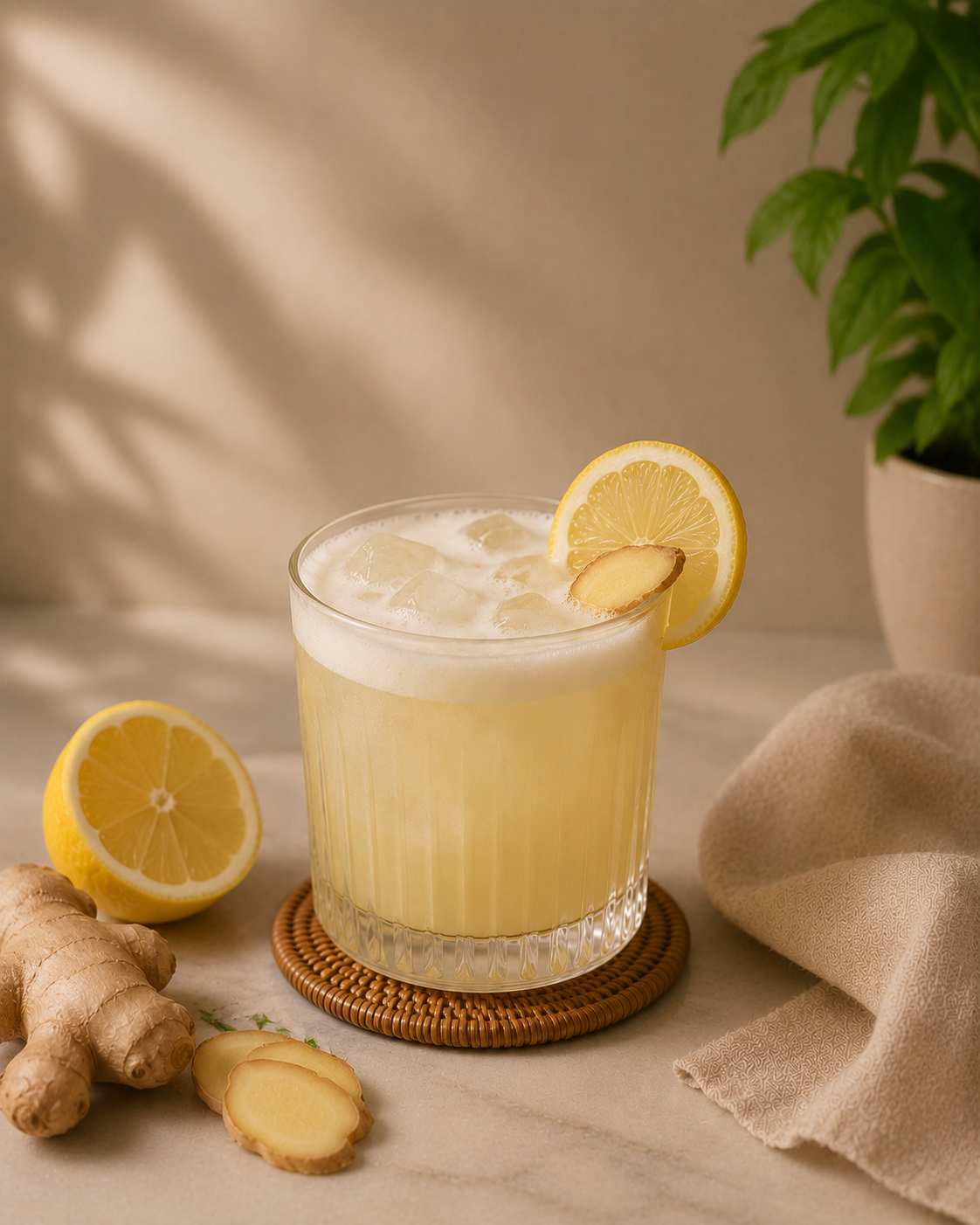 Ingefära Citron Sour
